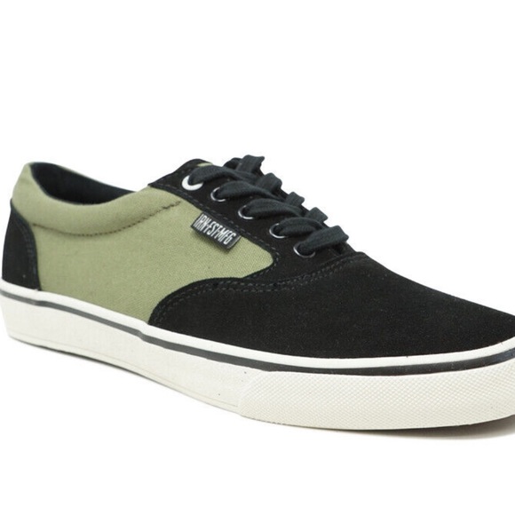 IRON FIST SIMSOLE skate shoes in Olive & black NWT SIZE 7. UNISEX - Picture 2 of 5